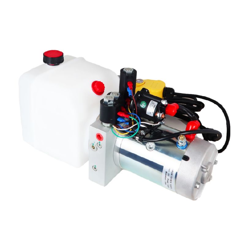 DC 12V 1.6kw Two Way Double Acting Mini Hydraulic Power Unit with Gear Pump