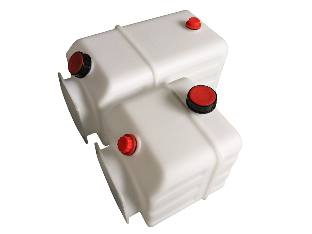 Vertical Mounting Plastic Hydraulic Oil Tank 18L for Power Units