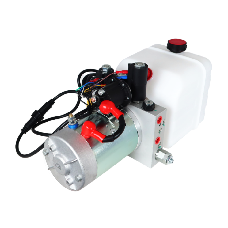 DC 12V 1.6kw Two Way Double Acting Mini Hydraulic Power Unit with Gear Pump